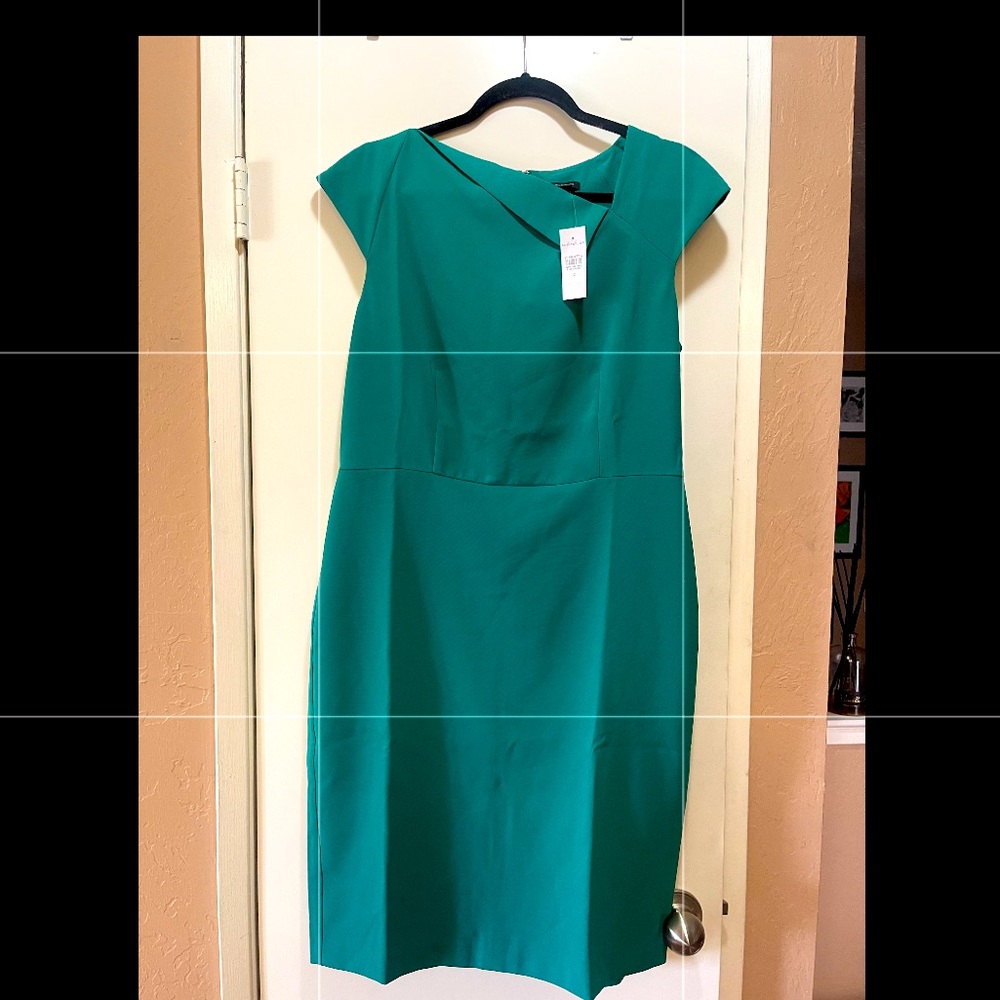 NEW Green, size 12 - ANN TAYLOR DRESS